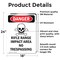 Signmission Safety Culture Sign, 18 in Width, Vinyl Decal, Rectangle OS-2PACK-DS-D-1824-V-1695 - alternate 5